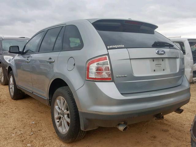 2FMDK39C97BA79246 - 2007 FORD EDGE SEL P SILVER photo 3