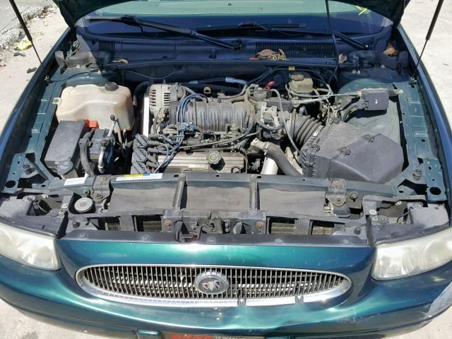 1G4HP54K6Y4105732 - 2000 BUICK LESABRE CU GREEN photo 7