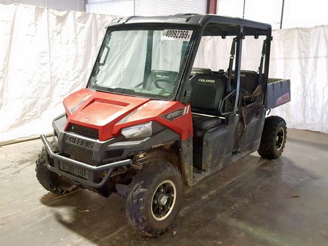 3NSRNE575FE378244 - 2015 POLARIS RANGER CRE RED photo 2