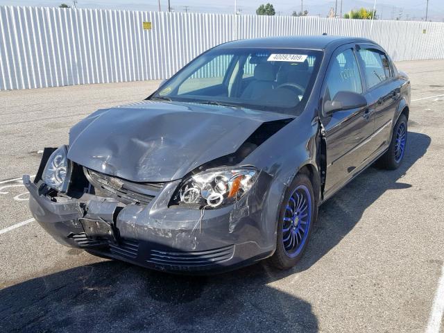 1G1AT58H597113071 - 2009 CHEVROLET COBALT LT BLUE photo 2