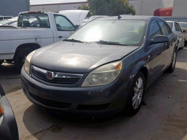 1G8ZS57N78F205009 - 2008 SATURN AURA XE GRAY photo 2