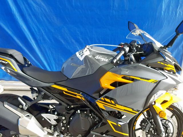 JKAEXKG14JDA09304 - 2018 KAWASAKI EX400 YELLOW photo 5