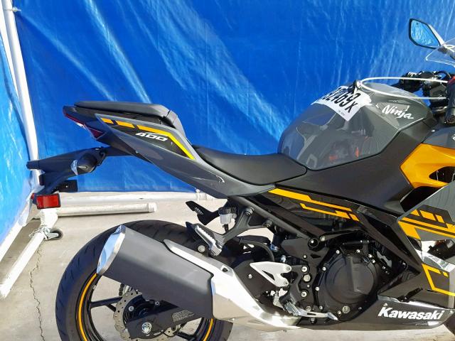 JKAEXKG14JDA09304 - 2018 KAWASAKI EX400 YELLOW photo 6