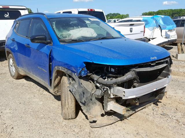 3C4NJCAB9JT148110 - 2018 JEEP COMPASS SP 蓝色 照片 1
