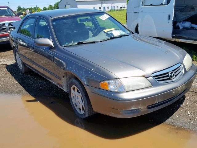 1YVGF22D825270876 - 2002 MAZDA 626 ES GRAY photo 1