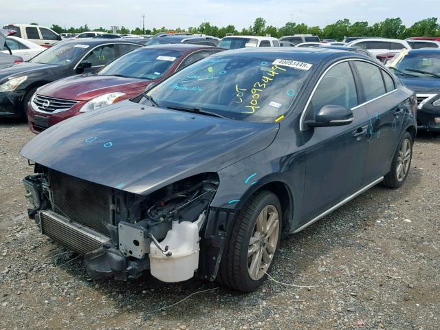 YV1622FS5C2023771 - 2012 VOLVO S60 T5 GRAY photo 2