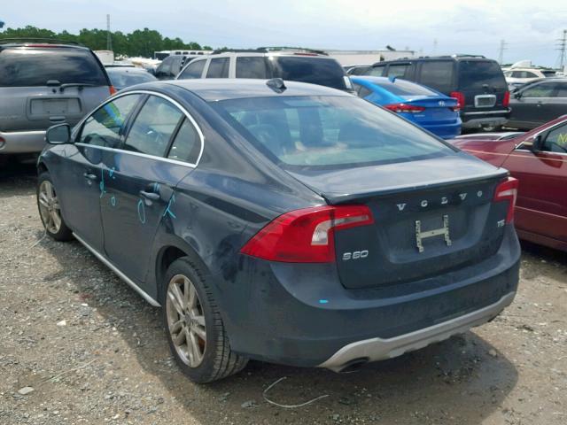 YV1622FS5C2023771 - 2012 VOLVO S60 T5 GRAY photo 3