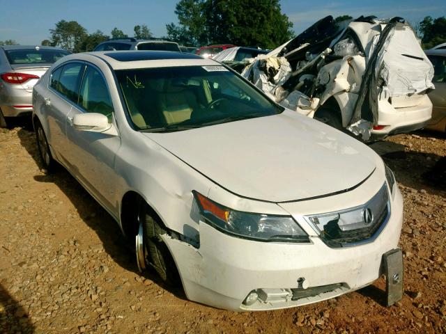 19UUA8F5XDA002873 - 2013 ACURA TL TECH WHITE photo 1