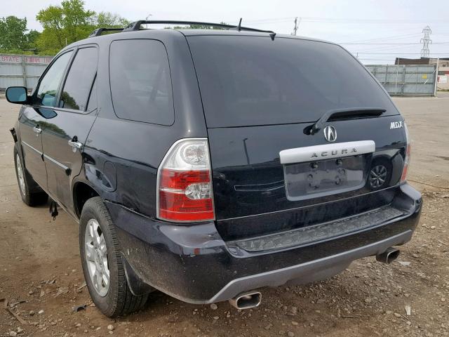 2HNYD18895H527572 - 2005 ACURA MDX TOURIN BLACK photo 3