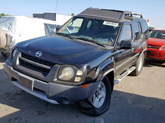 5N1ED28T82C598789 - 2002 NISSAN XTERRA XE BLACK photo 2