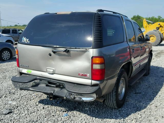 1GKEC13V63R182060 - 2003 GMC YUKON SILVER photo 4