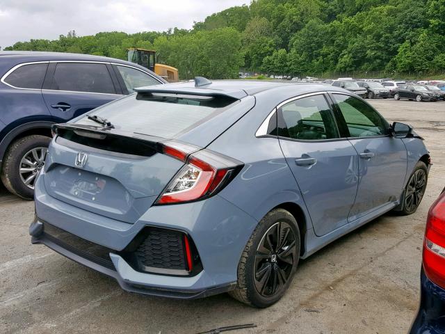 SHHFK7H70HU400585 - 2017 HONDA CIVIC EXL GRAY photo 4