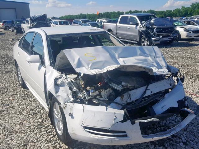 2G1WA5E37E1174773 - 2014 CHEVROLET IMPALA LIM WHITE photo 1