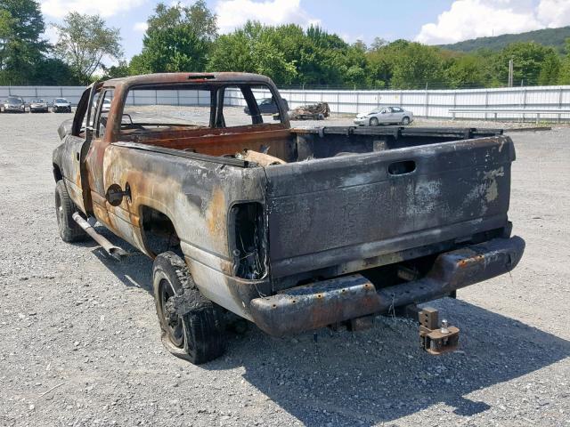 3B7KF22D8WG133855 - 1998 DODGE RAM 2500 BURN photo 3