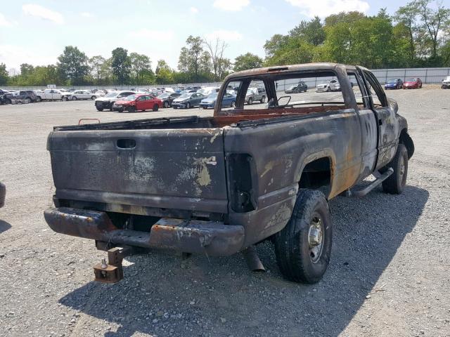 3B7KF22D8WG133855 - 1998 DODGE RAM 2500 BURN photo 4