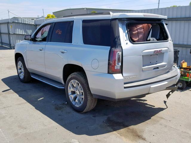 1GKS2AKC8JR265167 - 2018 GMC YUKON SLE SILVER photo 3