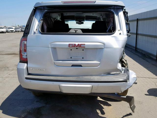 1GKS2AKC8JR265167 - 2018 GMC YUKON SLE SILVER photo 9