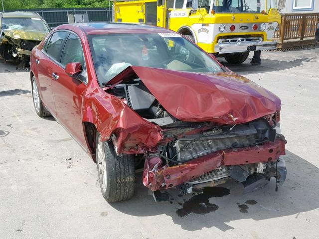 1G1ZE5EB4AF263678 - 2010 CHEVROLET MALIBU LTZ 红色 照片 1