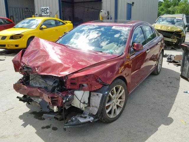 1G1ZE5EB4AF263678 - 2010 CHEVROLET MALIBU LTZ 红色 照片 2