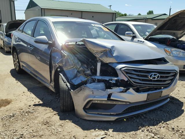 5NPE34AF0GH435931 - 2016 HYUNDAI SONATA SPO GRAY photo 1