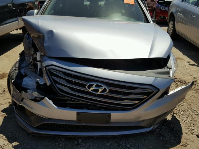 5NPE34AF0GH435931 - 2016 HYUNDAI SONATA SPO GRAY photo 9