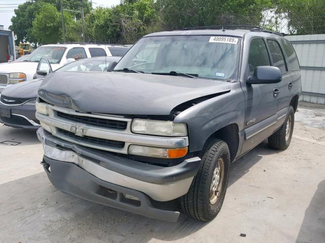 1GNEK13Z02J207802 - 2002 CHEVROLET TAHOE GRAY photo 2