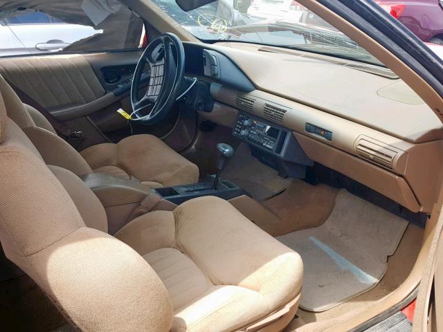 1G2WJ14T2NF312718 - 1992 PONTIAC GRAND PRIX RED photo 5