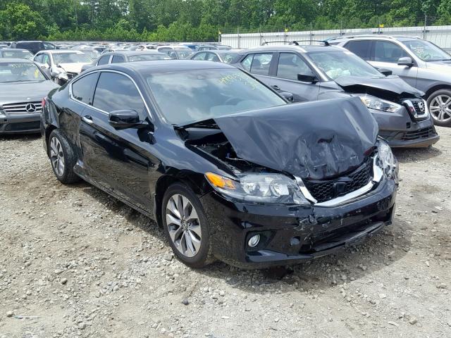 1HGCT1B86EA002268 - 2014 HONDA ACCORD EXL BLACK photo 1