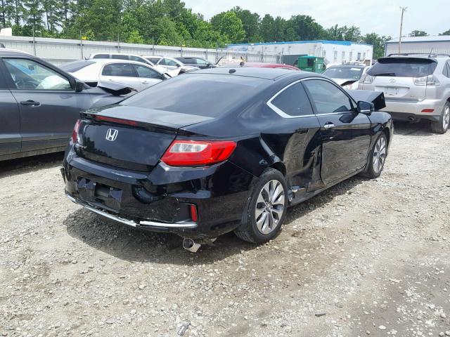 1HGCT1B86EA002268 - 2014 HONDA ACCORD EXL BLACK photo 4