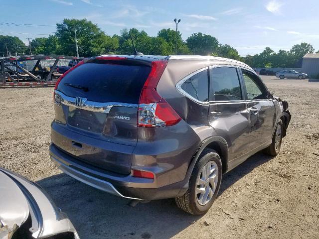 2HKRM4H75GH690894 - 2016 HONDA CR-V EXL BROWN photo 4