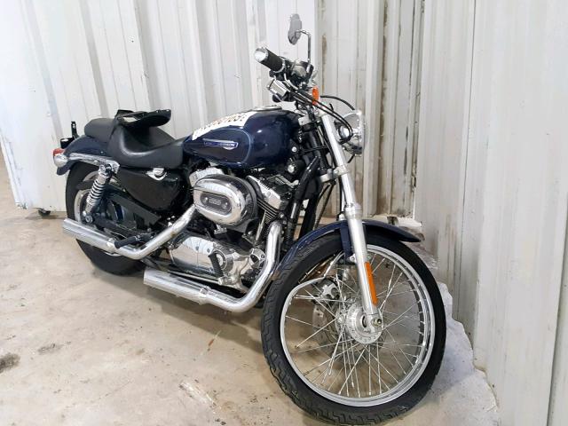 1HD1CT3119K406970 - 2009 HARLEY-DAVIDSON XL1200 C BLUE photo 2