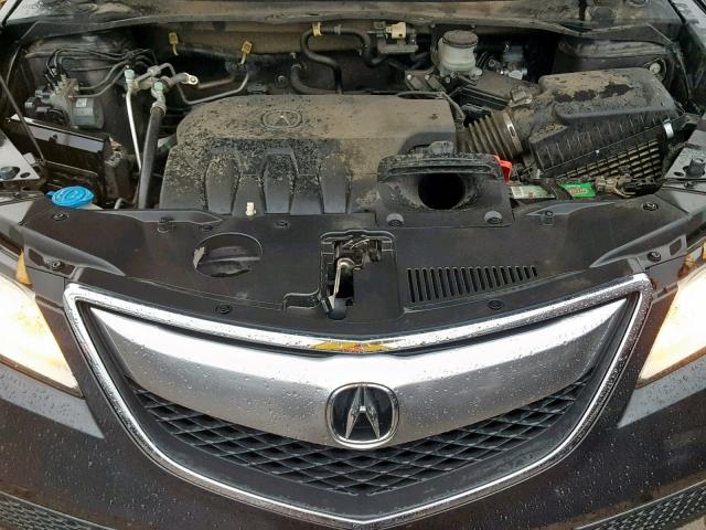 5J8TB3H37EL018218 - 2014 ACURA RDX CHARCOAL photo 7