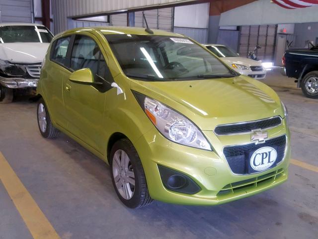 KL8CD6S96DC554561 - 2013 CHEVROLET SPARK 1LT GREEN photo 1