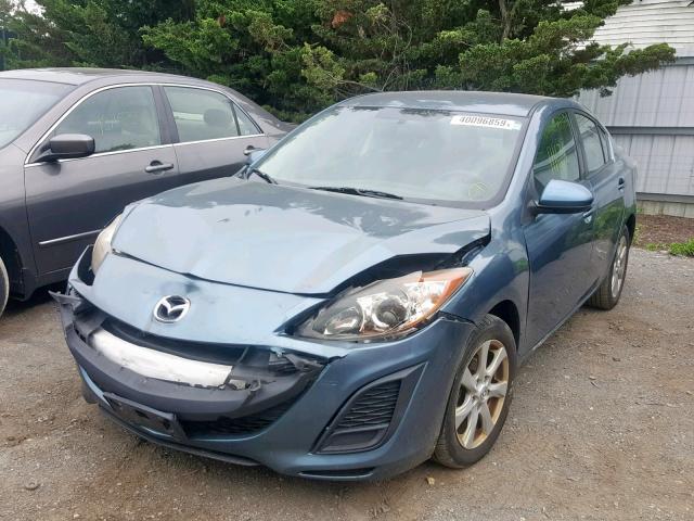 JM1BL1SG8A1247357 - 2010 MAZDA 3 I BLUE photo 2