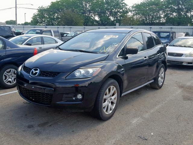 JM3ER293470124276 - 2007 MAZDA CX-7 BLACK photo 2