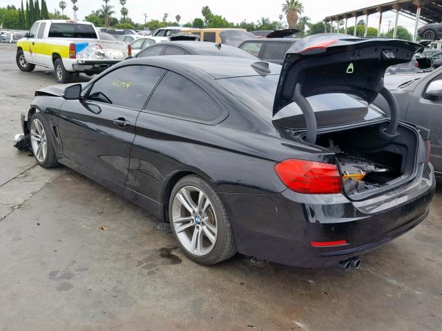 WBA3N3C54FK234756 - 2015 BMW 428 I BLACK photo 3