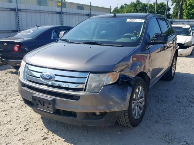 2FMDK4KC0ABA76548 - 2010 FORD EDGE LIMIT GRAY photo 2