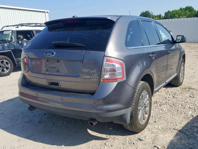 2FMDK4KC0ABA76548 - 2010 FORD EDGE LIMIT GRAY photo 4