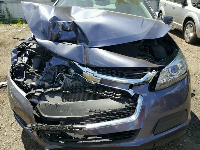 1G11C5SL5FF181708 - 2015 CHEVROLET MALIBU 1LT BLUE photo 7