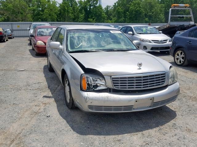 1G6KD54YX5U265764 - 2005 CADILLAC DEVILLE SILVER photo 1