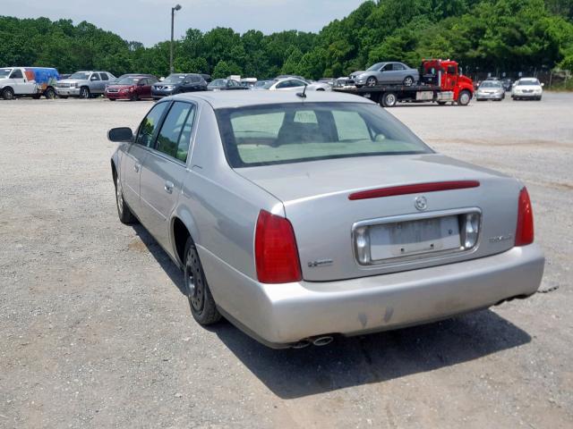 1G6KD54YX5U265764 - 2005 CADILLAC DEVILLE SILVER photo 3