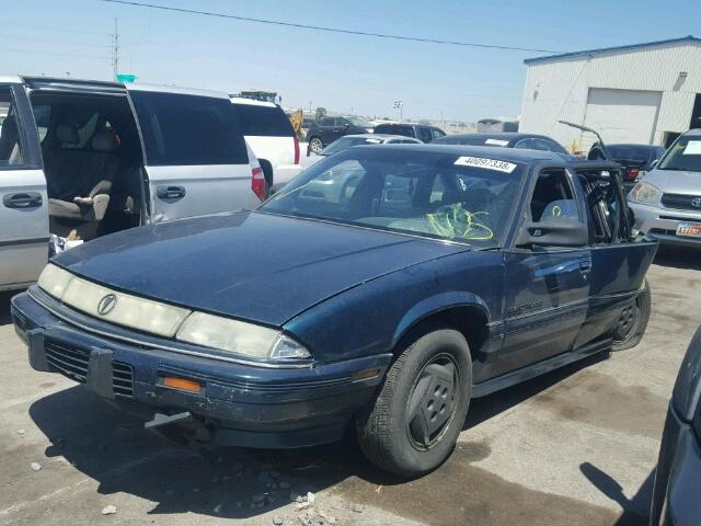 1G2WJ52M3SF221486 - 1995 PONTIAC GRAND PRIX GREEN photo 2