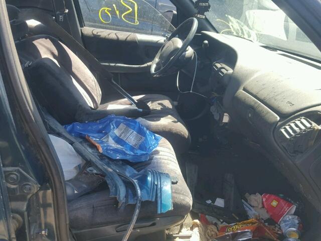 1G2WJ52M3SF221486 - 1995 PONTIAC GRAND PRIX GREEN photo 5