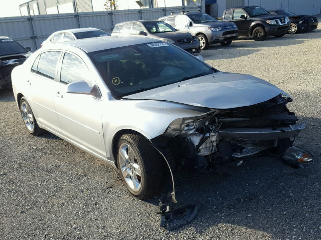 1G1ZC5EB4A4152033 - 2010 CHEVROLET MALIBU 1LT SILVER photo 1