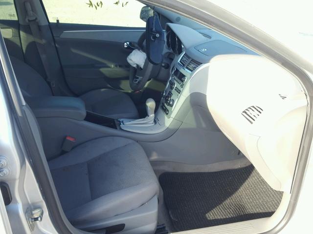 1G1ZC5EB4A4152033 - 2010 CHEVROLET MALIBU 1LT SILVER photo 5