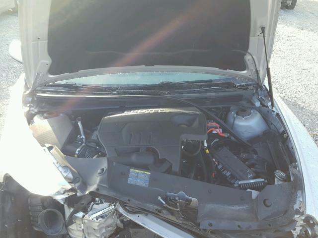 1G1ZC5EB4A4152033 - 2010 CHEVROLET MALIBU 1LT SILVER photo 7