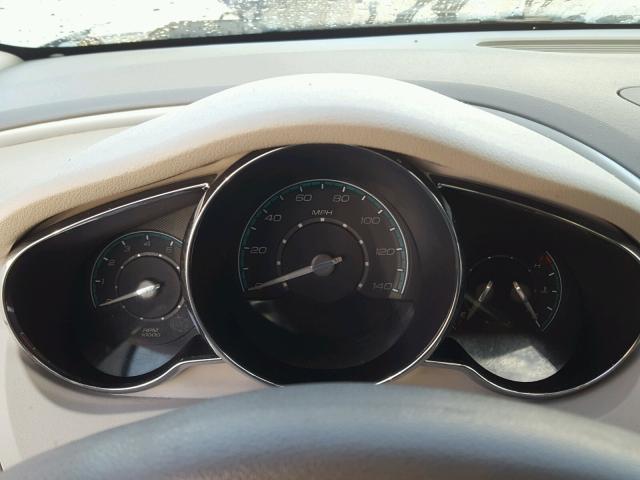 1G1ZC5EB4A4152033 - 2010 CHEVROLET MALIBU 1LT SILVER photo 8