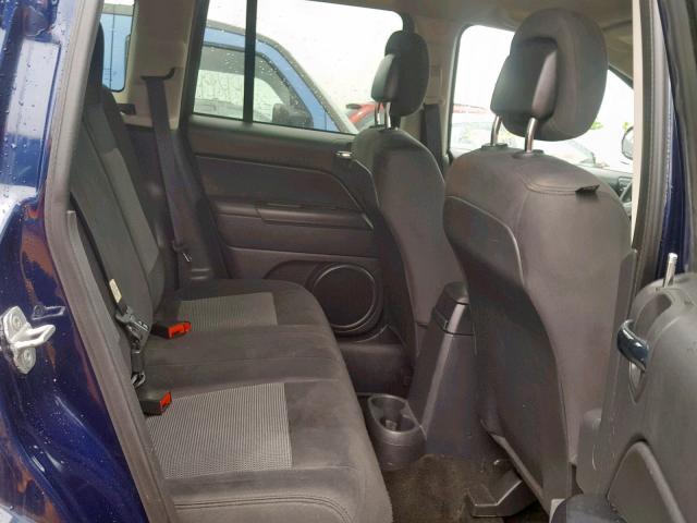 1C4NJDBB3ED536854 - 2014 JEEP COMPASS SP ლურჯი ფოტო 6