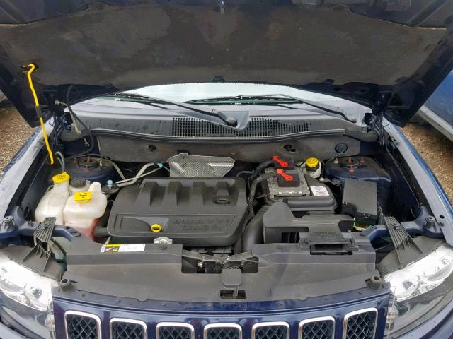 1C4NJDBB3ED536854 - 2014 JEEP COMPASS SP ლურჯი ფოტო 7