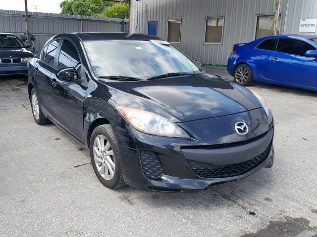 JM1BL1W78C1665754 - 2012 MAZDA 3 I BLACK photo 1